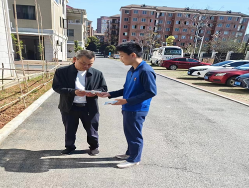 消防宣傳進小區(qū)，安全知識駐心里——信息工程系消防工程專業(yè)學(xué)生社會實踐活動