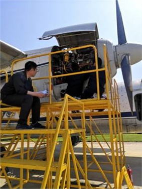 通用航空系學生參加全國職業(yè)院校技能大賽賽前集訓選拔考核